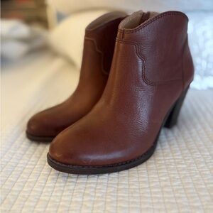 Lucky Brand Brown Ankle Booties 8